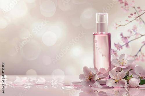 Background skincare product beauty skin advertising.
