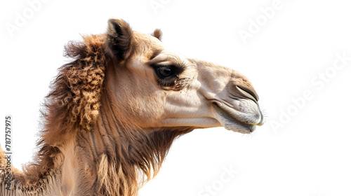 WS Camel lying on sand in the desert Camel yawn in nubra valley india Camel and Donkey, Generative ai