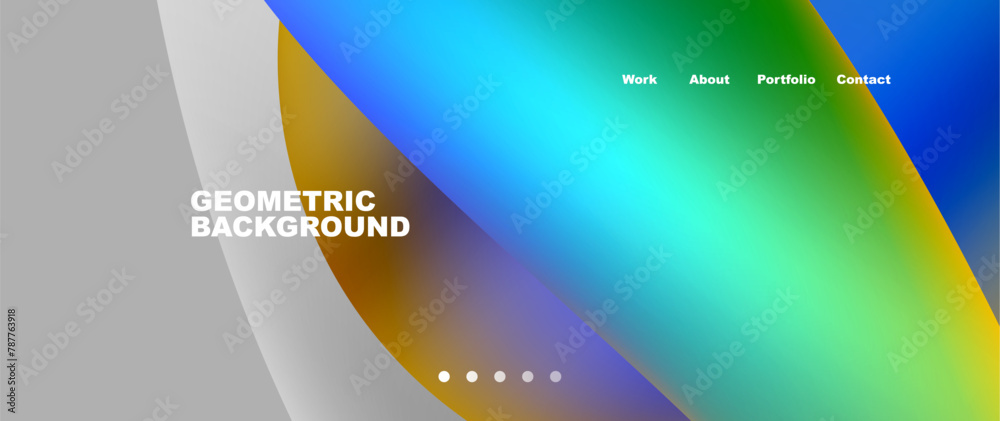 A geometric background featuring a vibrant rainbow of colors, including azure, sky, and electric blue. The pattern includes circles and rectangles, creating a stunning landscape in macro photography A geometric background featuring a vibrant rainbow of colors, including azure, sky, and electric blue. The pattern includes circles and rectangles, creating a stunning landscape in macro photography