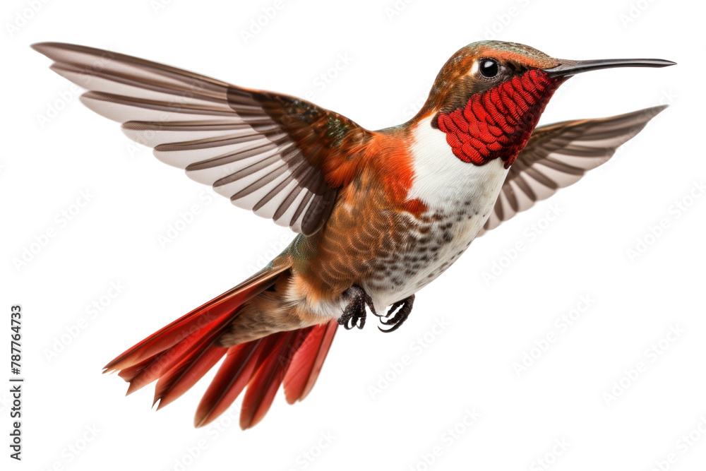 Naklejka premium PNG Humming bird hummingbird animal flying.