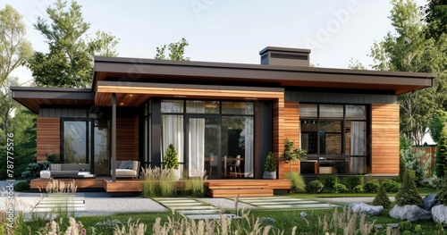 design exterior home 3D landscape