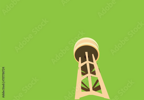 Water tank in bhubaneswar, Odisha, India