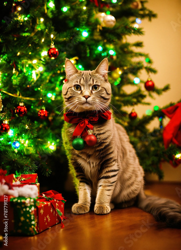 cat and christmas tree © ETV