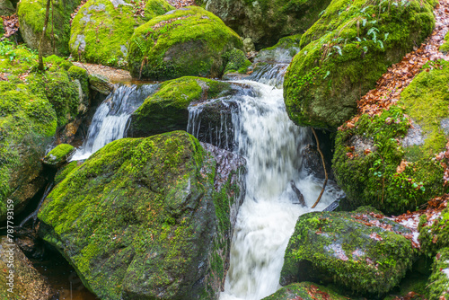 river ysper in the valley ypsertal in the lower austrian region waldviertel photo