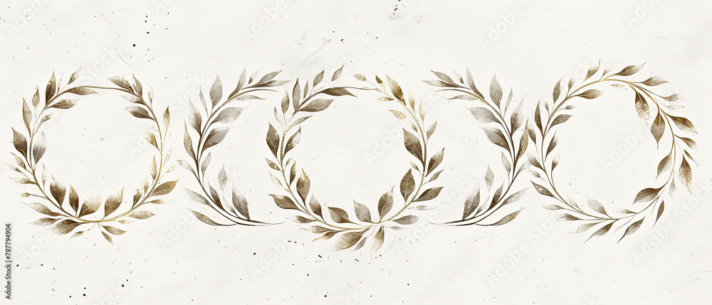 custom made wallpaper toronto digitala picture of a watercolor painting of a wreath