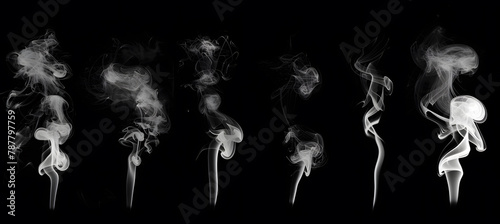 A large amount of smoke is taken with many options available in various graphic