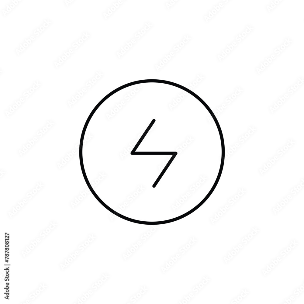 energy thin outline icon vector design good for website and mobile app energy thin outline icon vector design good for website and mobile app