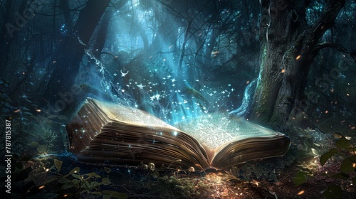 Enchanted Book in a Mystica...