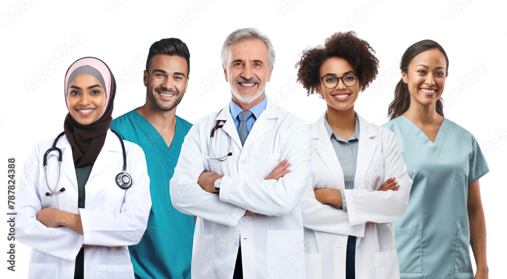 Healthcare workers png, hospital remix, transparent background Healthcare workers png, hospital remix, transparent background