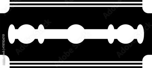 Razor Blade Icon Vector