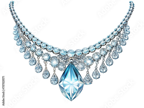 a diamond neckless