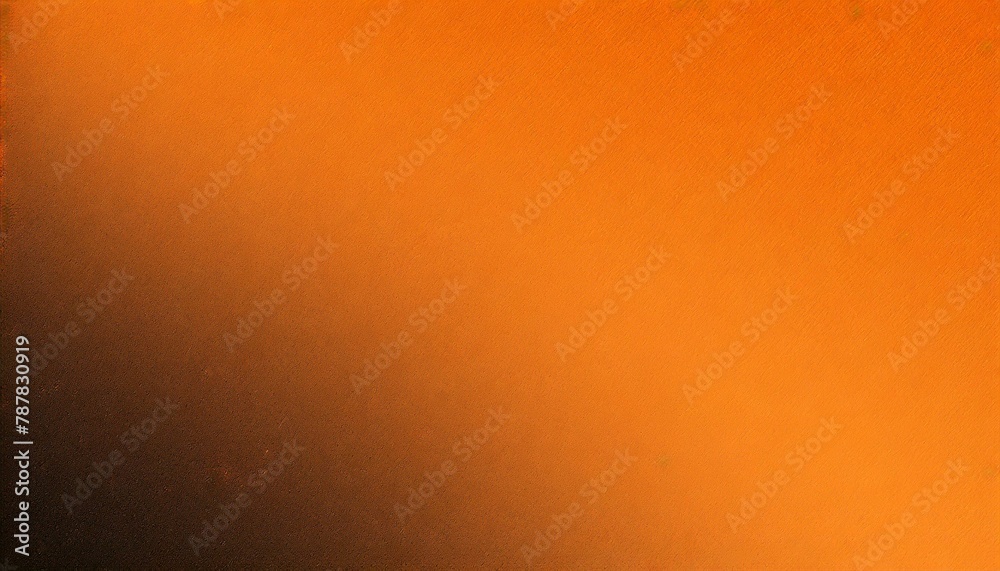 Contrast Chronicles: Orange and Black Gradient Background with Grainy Texture Overlay
