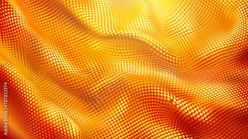 A smooth shiny wave modern background with halftones