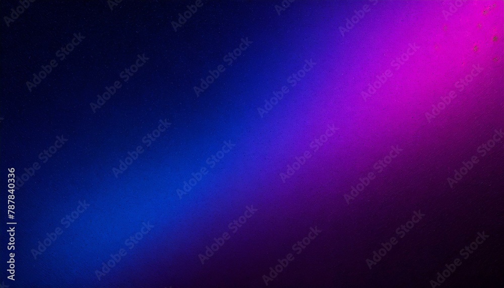 Enigmatic Glow: Magenta Pink Grainy Texture Gradient Background in Dark Blue and Purple