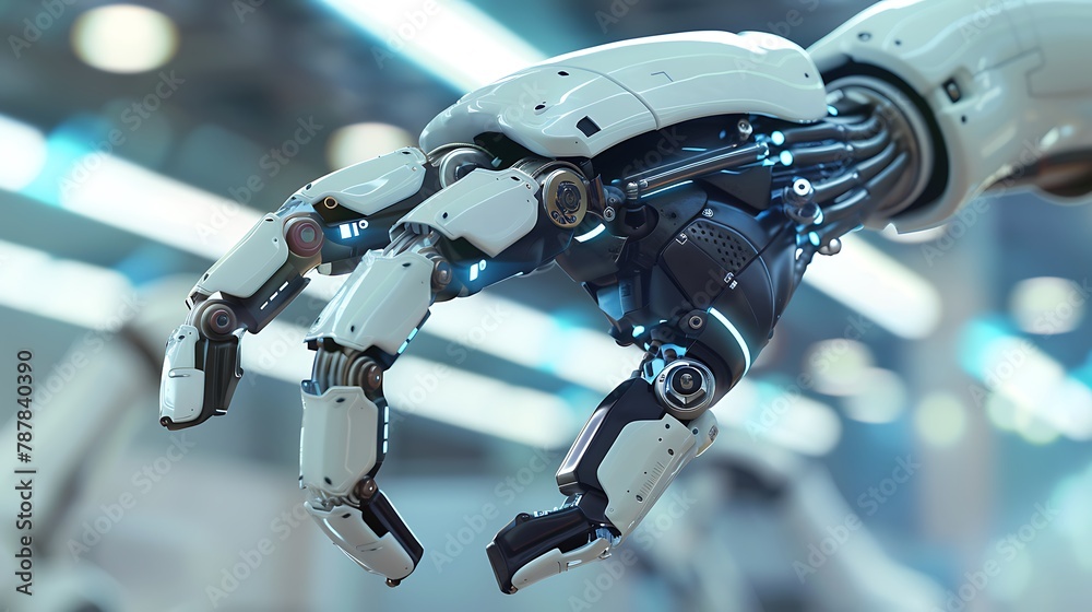 Robotic arms industrial robots factory automation machines Robotic arms industrial robots factory automation machines