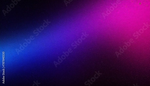 Aurora Dreams: Dark Blue and Purple Gradient with Vibrant Magenta Pink Grain Texture