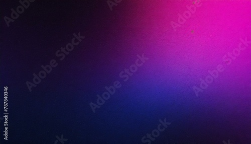 Cosmic Elegance: Grainy Texture Gradient Background in Dark Blue, Purple, and Magenta Pink