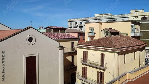 Benevento - Panorama dei tetti dalla terrazza dell'Hortus Conclusus photo