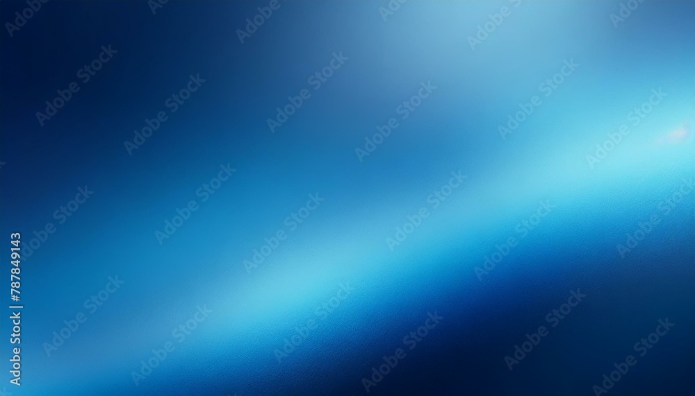 Ocean Breeze: Blurred Gradient Blue Background with Grainy Noise Texture for Website Header Design