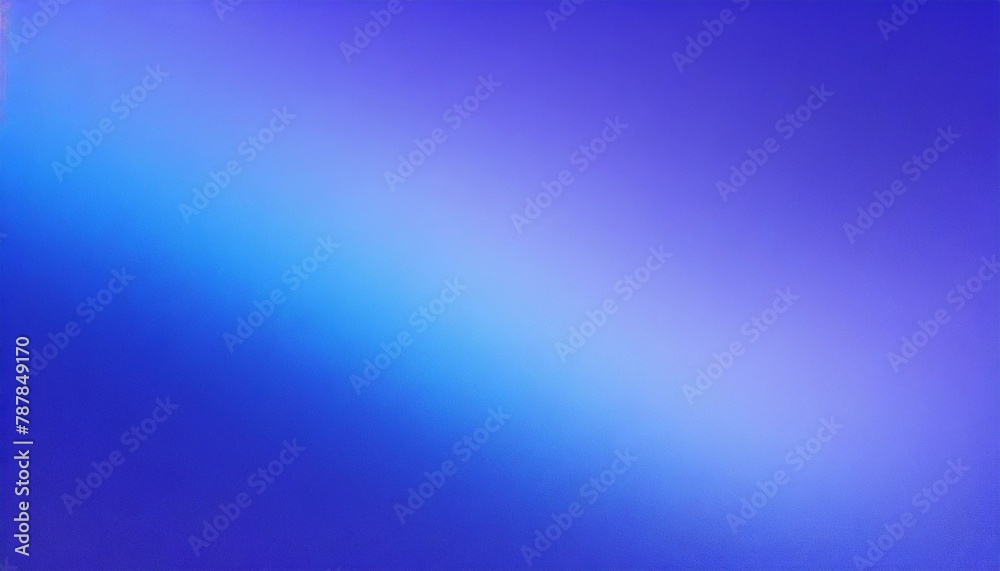Obraz premium Oceanic Whisper: Smooth Blurred Blue Gradient Background with Grainy Noise Texture Effect for Landing Page