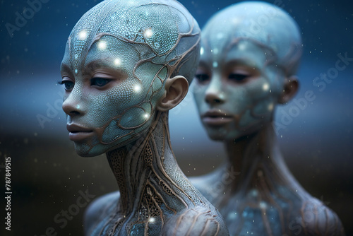 Starseed people as human aliens from other galaxies