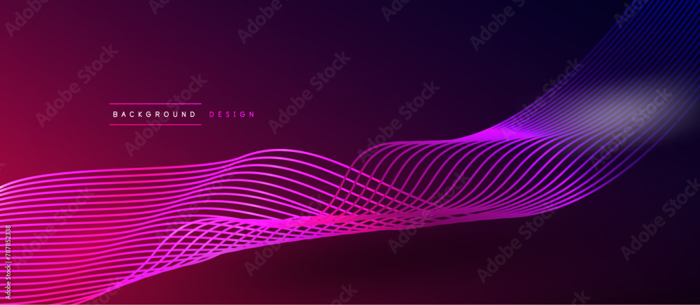 A mesmerizing display of purple, violet, magenta, and pink automotive lighting creates a stunning visual effect on a dark background, reminiscent of an artful blend of tints and shades A mesmerizing display of purple, violet, magenta, and pink automotive lighting creates a stunning visual effect on a dark background, reminiscent of an artful blend of tints and shades