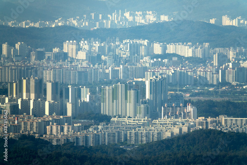 Photography Cityscape of Seoul City