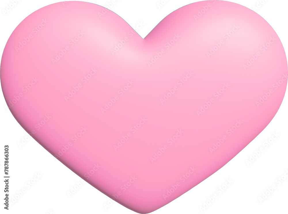 pink 3D heart (1)