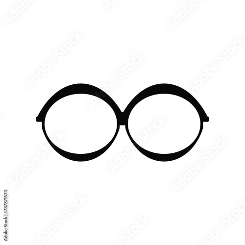 glasses icon vector