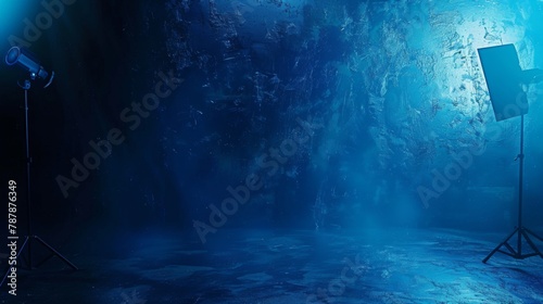 Abstract blue background