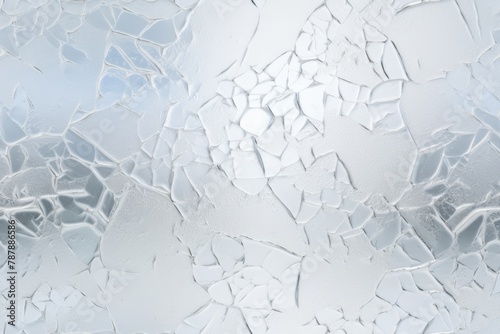Photograph of frosted glass  capturing its smooth  translucent texture and delicate surface patterns