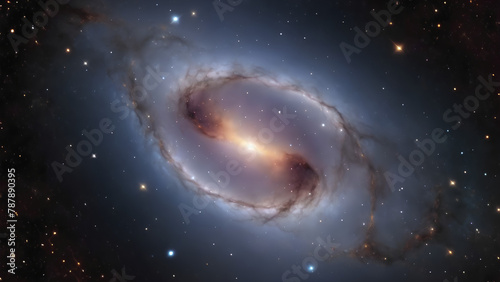 Black hole and cosmic waves into deep space