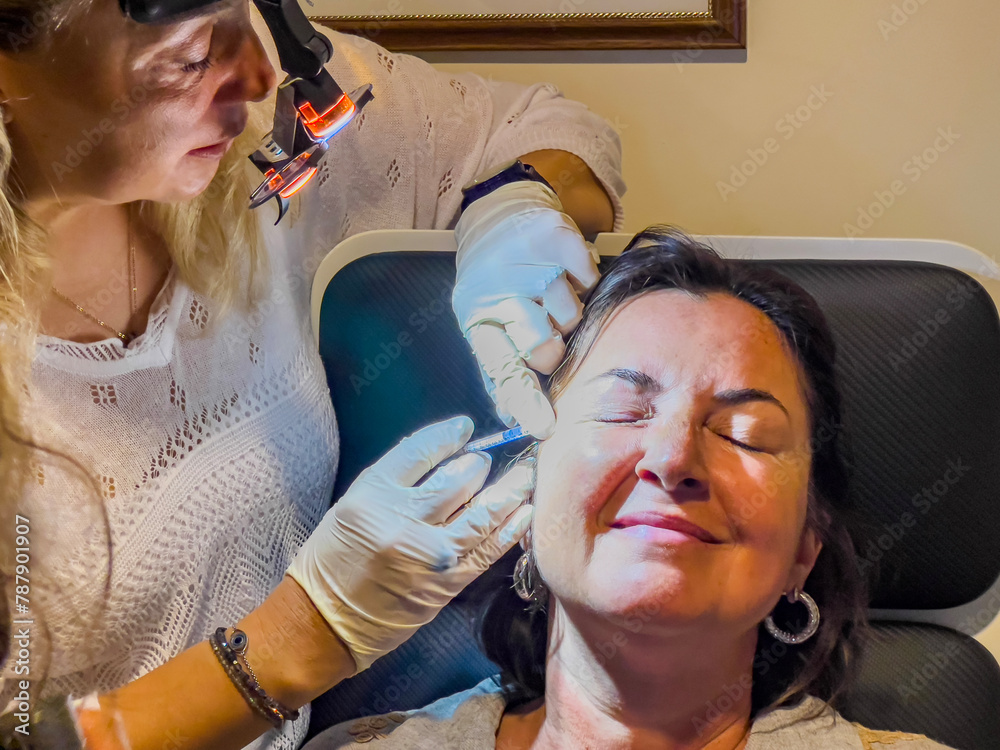 Female plastic surgery facial aesthetic rejuvenation and botox ...