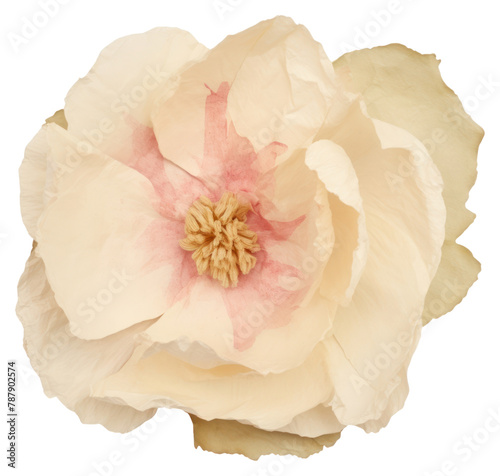 PNG Peony shape ripped paper blossom flower petal