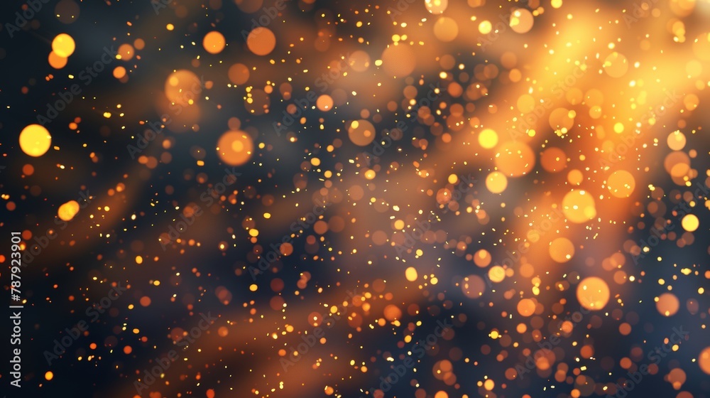 Realistic 3D modern motion with blur, bokeh, speed light effect. Horizontal flares with golden lines. Overlay zoom, fire pace, flame. Abstract burst abstract movement.