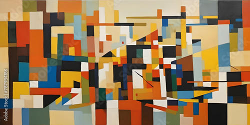 Art background, Suprematism...