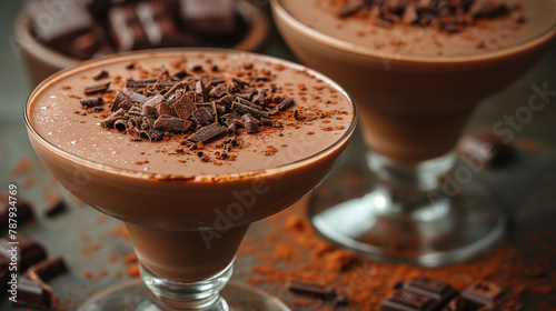 12. Chocolate-Inspired Cocktails: Expert mixologists craft inventive cocktails infused with chocolate liqueur, garnished with cocoa-dusted rims and chocolate curls, adding a touch