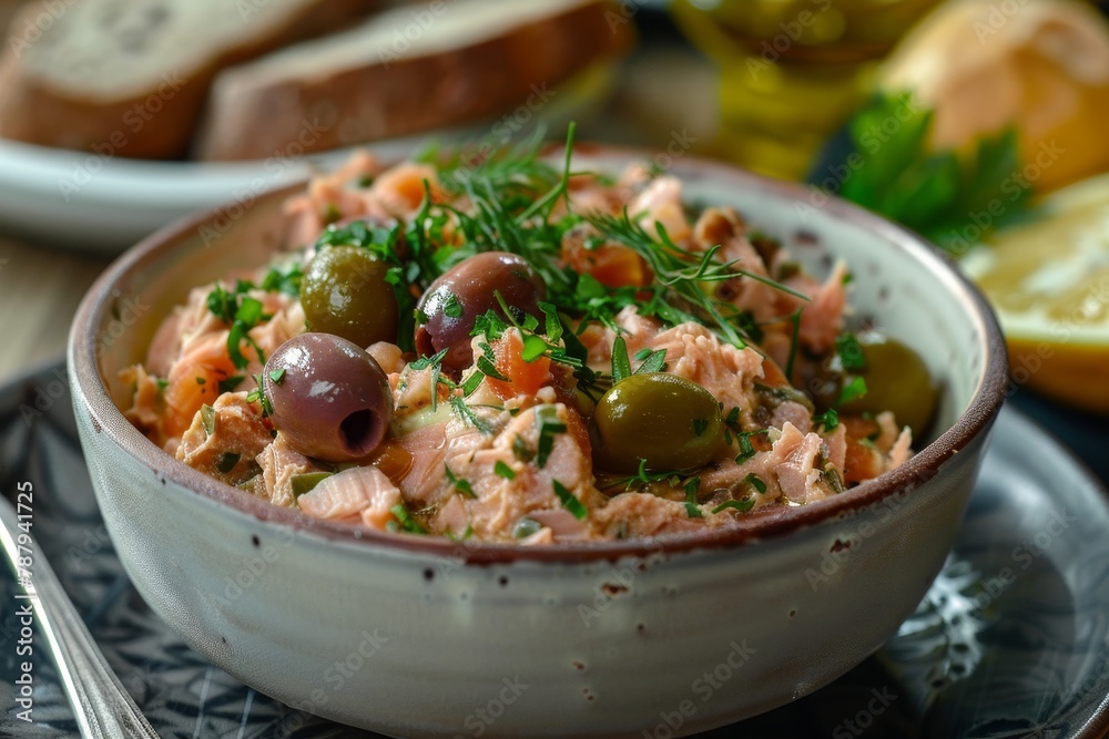 Tuna and olive spread Tuna and olive spread