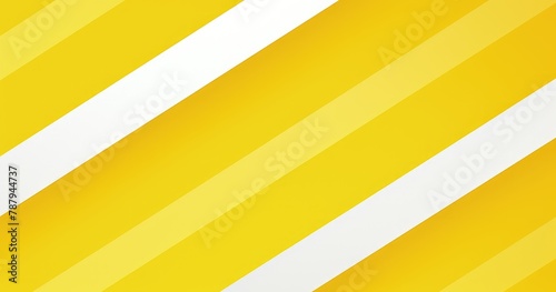 Yellow and white background with diagonal lines