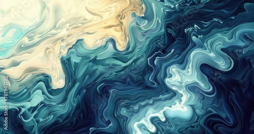 creamy ocean abstract elegance background