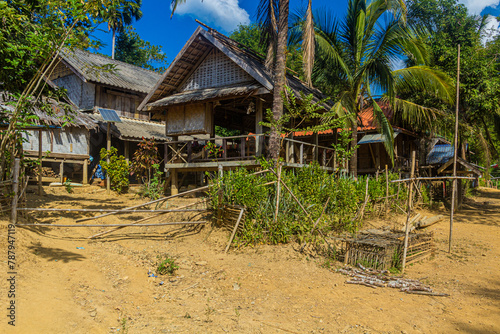 Huay Sen village near Muang Ngoi Neua, Laos