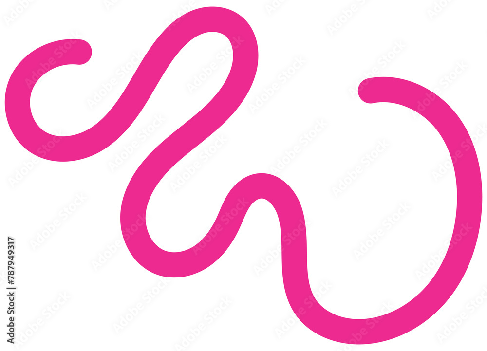 Wavy Squiggle Element. Squiggle doodle
Wavy Squiggle Element. Squiggle doodle