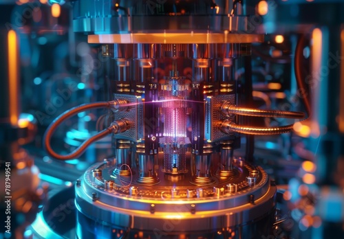Quantum computing leverages quantum mechanics to perform complex calculations at speeds far beyond traditional computers, potentially revolutionizing fields like cryptography, drug discovery, and opti
