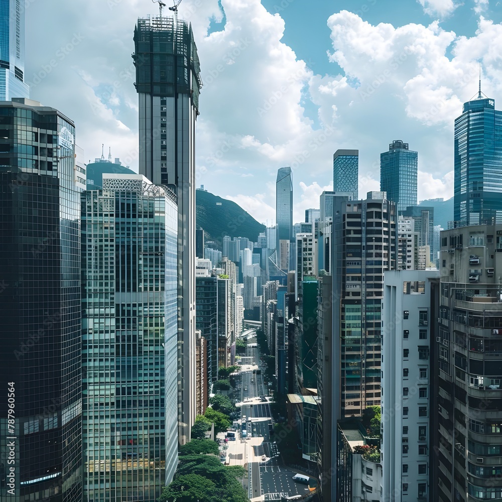 Obraz premium modern construction. design stylist