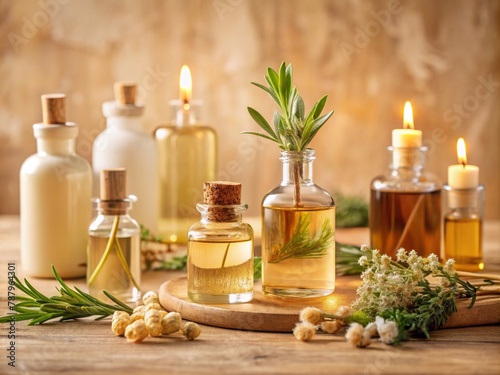 herbal oil for luxury spa