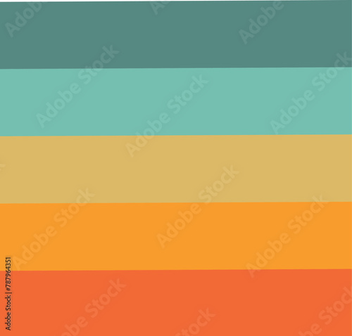 Sunset Retro Template Retro vintage circle sunset background grunge