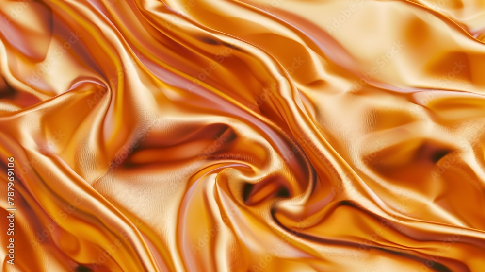 Fototapeta premium Silky, shiny fabric background.