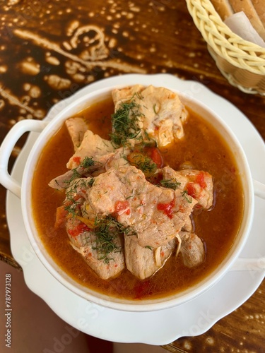 stew with vegetables