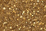 Seamless sparkling gold texture for a festive background with radiant charm AI Image
