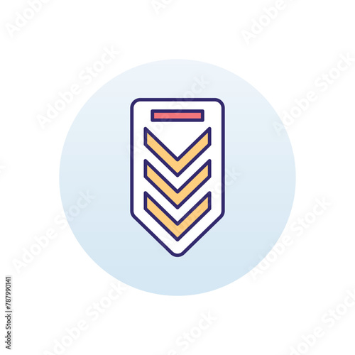 Sergeant vector icon